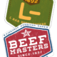 L Bar Beefmasters Sticker