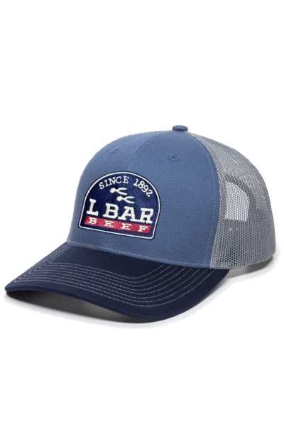 L Bar Beef Trucker Cap
